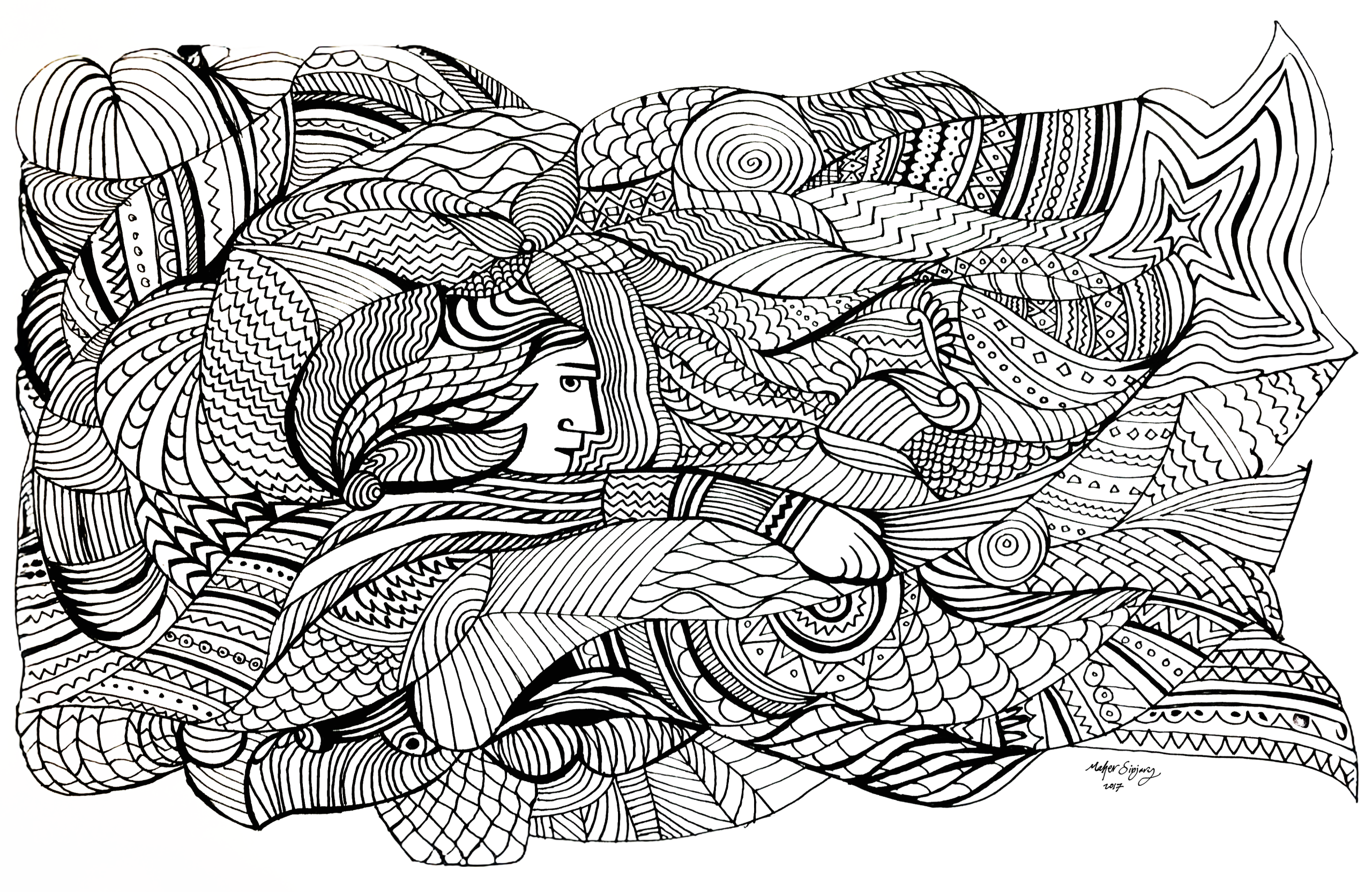 Reaching Goals illustration, 2017 - mobile